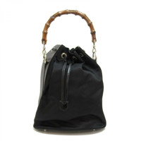 Gucci Bamboo Shopper in Black