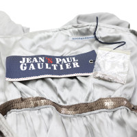 Jean Paul Gaultier Vestito in Seta in Argenteo