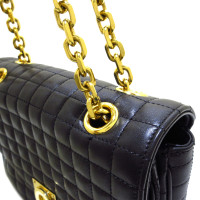 Céline C Bag Leather in Black