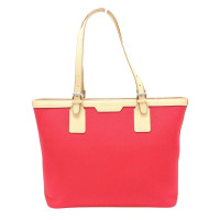 Burberry Schoudertas Canvas in Rood