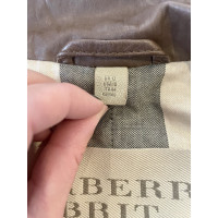 Burberry Jas/Mantel Leer in Bruin