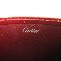 Cartier Tasje/Portemonnee Lakleer in Bordeaux