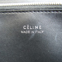 Céline Zip Around Wallet aus Leder in Orange