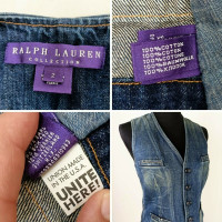Ralph Lauren Purple Label Vest Katoen in Blauw