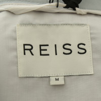 Reiss Trench coat in blue 