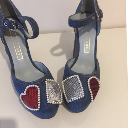 Marc Jacobs Chaussures compensées en Bleu