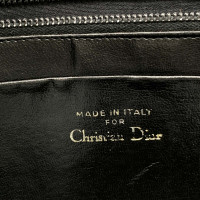 Christian Dior Umhängetasche aus Leder in Blau