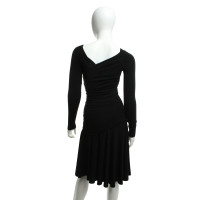 Plein Sud Draped dress in black