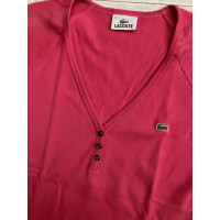 Lacoste Top Cotton in Pink