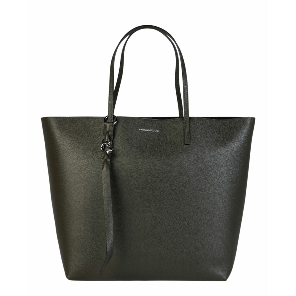 Alexander McQueen East West Tote Bag in Groen