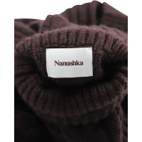Nanushka  Blazer Wol in Bruin