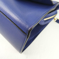 Céline Trapeze Medium 30cm Leather in Blue