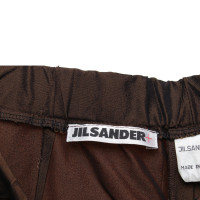 Jil Sander Bronze-colored trousers