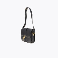 Céline Horse Carriage Bag Leather in Black