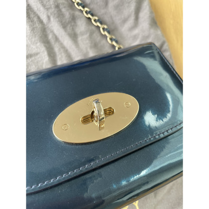 Mulberry Lily Mini Patent leather in Blue