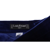 Louis Feraud Trousers Cotton in Blue