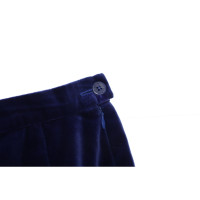 Louis Feraud Trousers Cotton in Blue