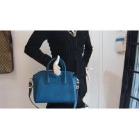Givenchy Antigona Leer in Blauw