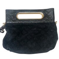 Louis Vuitton Handtasche aus Wildleder in Schwarz