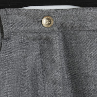 Chanel Trousers Cashmere in Grey