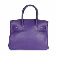 Hermès Birkin Bag 30 Leer in Violet