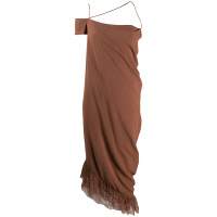 Romeo Gigli Dress Cotton in Brown