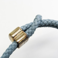 Bottega Veneta Armband Leer in Blauw