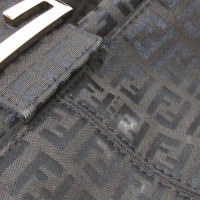 Fendi Sac à bandoulière en Toile en Marron