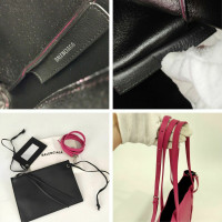 Balenciaga Everyday Bag Leer in Fuchsia