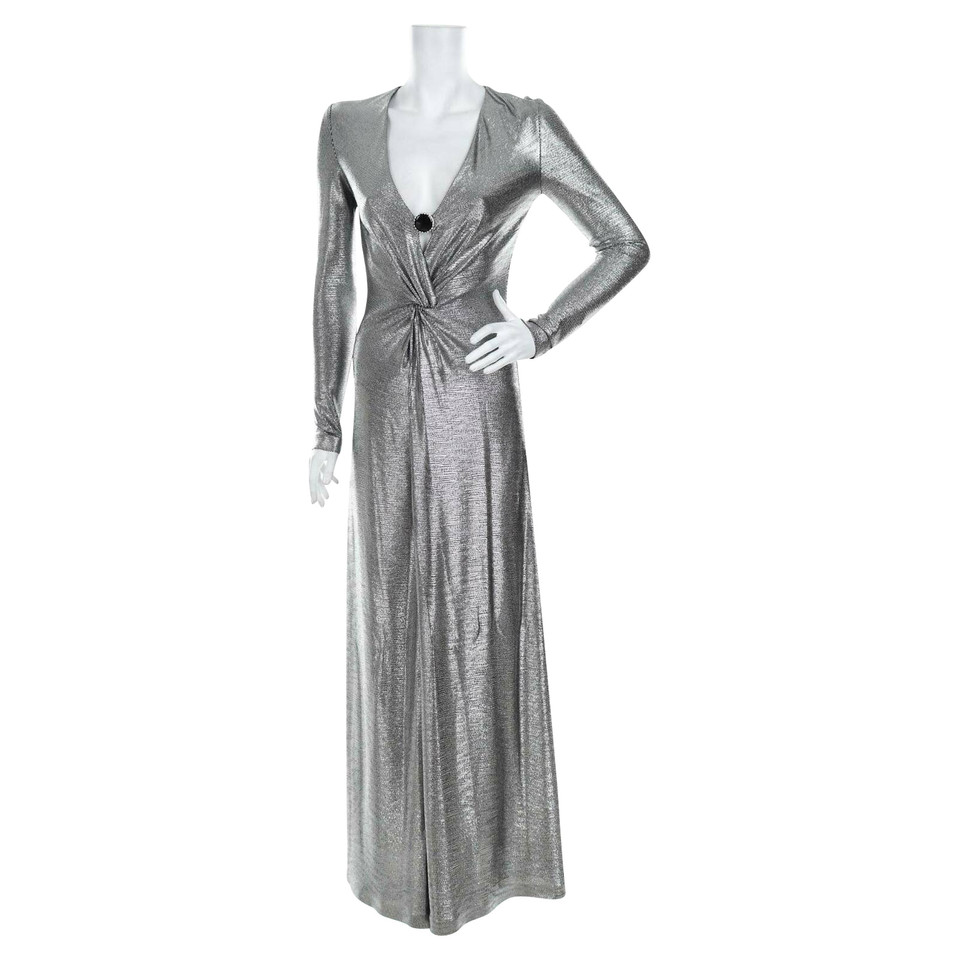Pinko Kleid in Silbern