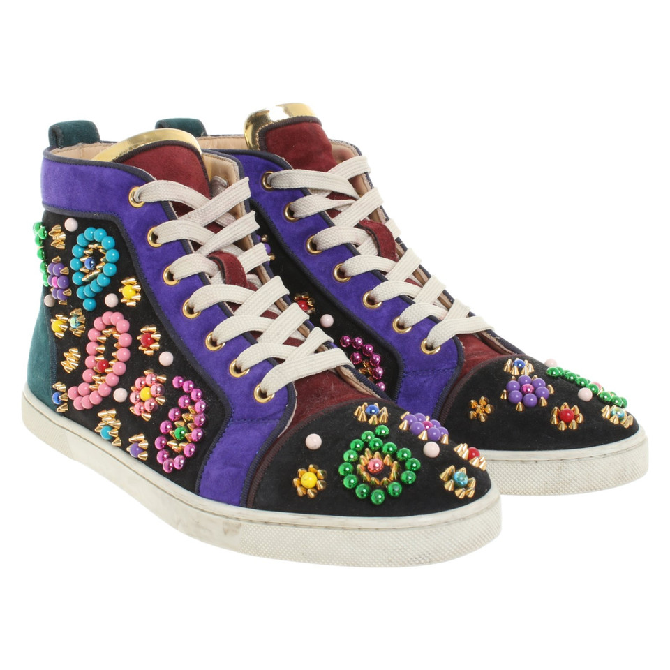 Christian Louboutin Sneaker in Pelle scamosciata