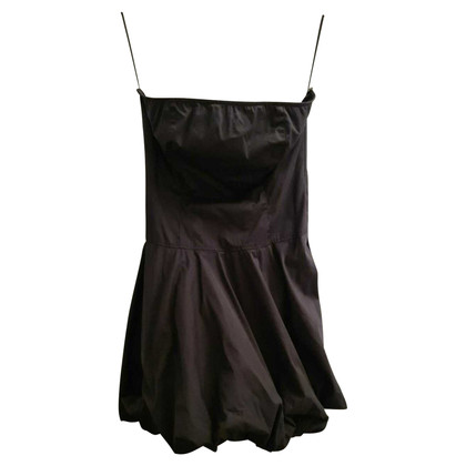 Moschino Kleid aus Baumwolle in Schwarz