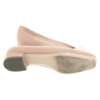 Salvatore Ferragamo Slippers/Ballerinas Leather in Pink