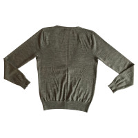 A.P.C. Cardigan in lana merinos grigia