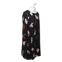 Turnover Dress with a floral pattern