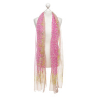 Versace Zijden sjaal met patroonprint