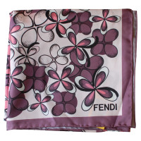 Fendi Fendi Foulard en Soie Florale