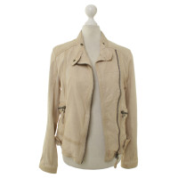 Closed Giacca in pelle beige