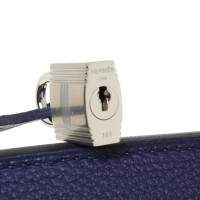 Hermès Birkin Bag 40 Leer in Blauw