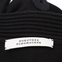 Dorothee Schumacher Cappotto lavorato a maglia in blu scuro