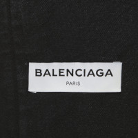 Balenciaga Giacca/Cappotto in Cotone in Nero
