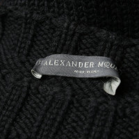 Alexander McQueen Strick aus Wolle in Schwarz