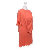 Valentino Garavani Dress Silk in Orange