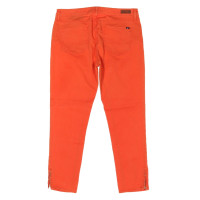 Tommy Hilfiger Trousers Cotton in Orange