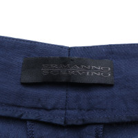 Ermanno Scervino trousers in dark blue