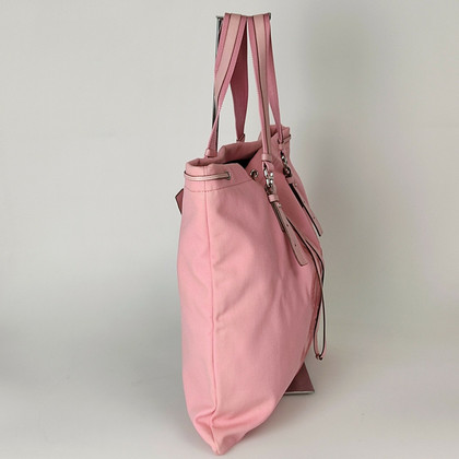 Yves Saint Laurent Shopper Canvas in Pink