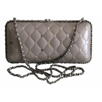 Chanel Borsa a tracolla in Pelle in Grigio