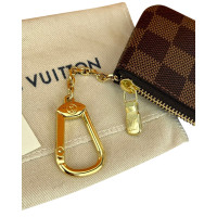 Louis Vuitton Handtas Leer in Bruin