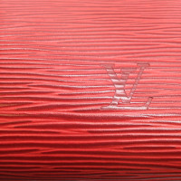 Louis Vuitton Pochette Cosmétique Leer in Rood