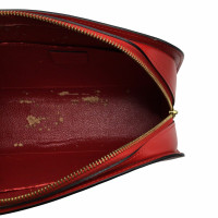 Louis Vuitton Pochette Cosmétique en Cuir en Rouge